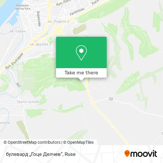 булевард „Гоце Делчев“ map