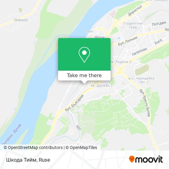 Карта Шкода Тийм