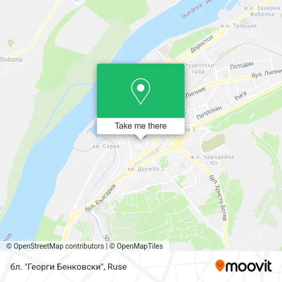 Карта бл. "Георги Бенковски"