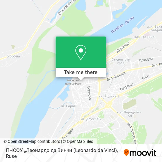 ПЧСОУ „Леонардо да Винчи (Leonardo da Vinci) map