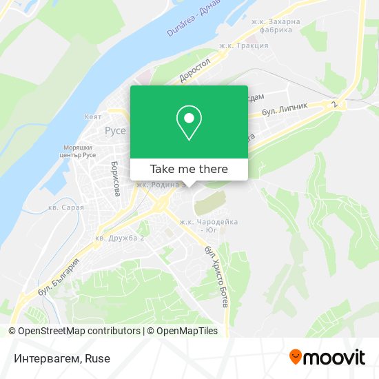 Интервагем map