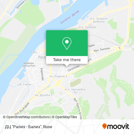 ДЦ "Рализ - Бализ" map