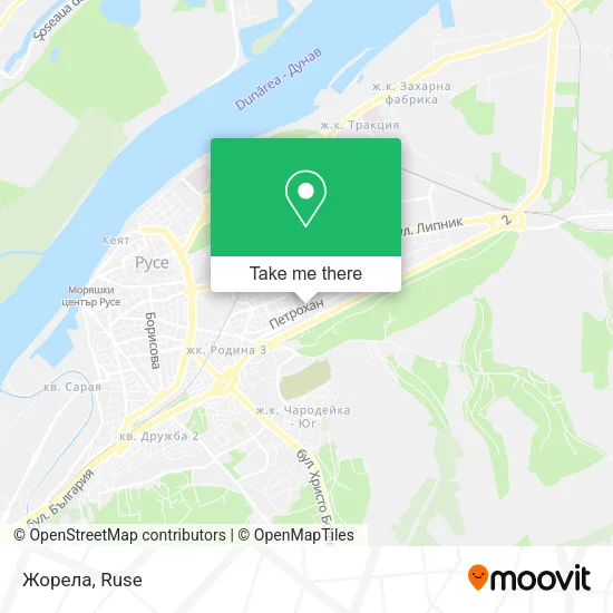 Карта Жорела