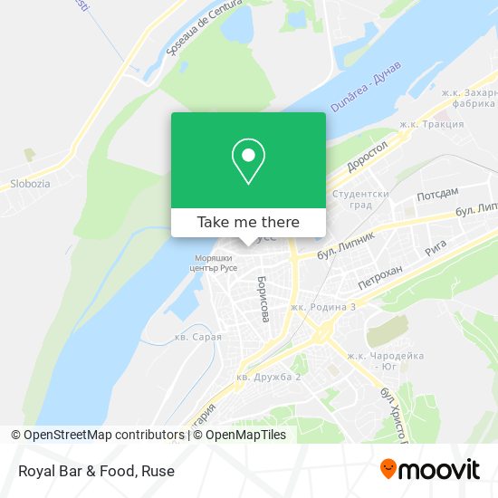 Royal Bar & Food map