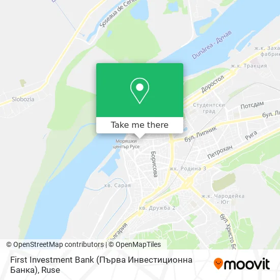 First Investment Bank (Първа Инвестиционна Банка) map