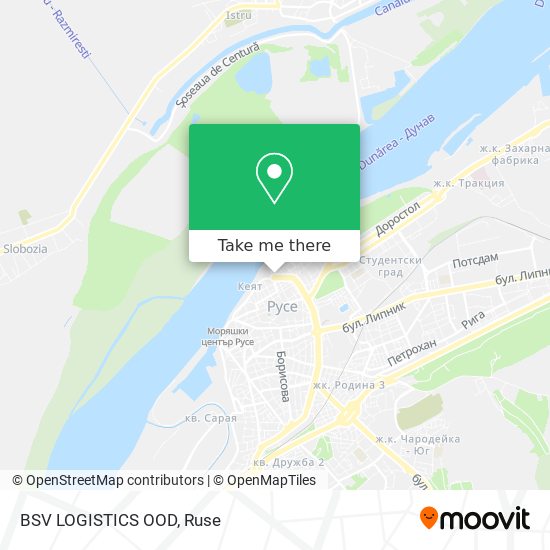 BSV LOGISTICS OOD map