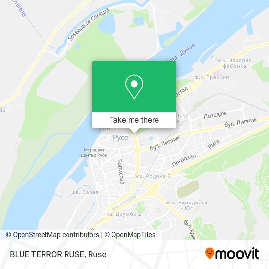 Карта BLUE TERROR RUSE