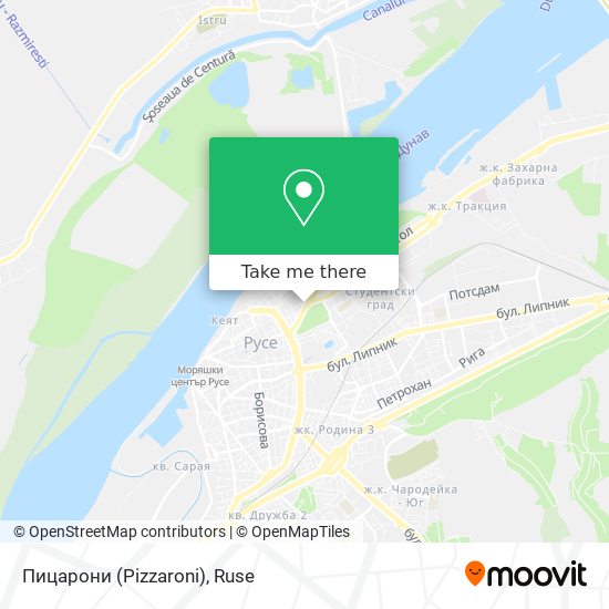 Пицарони (Pizzaroni) map