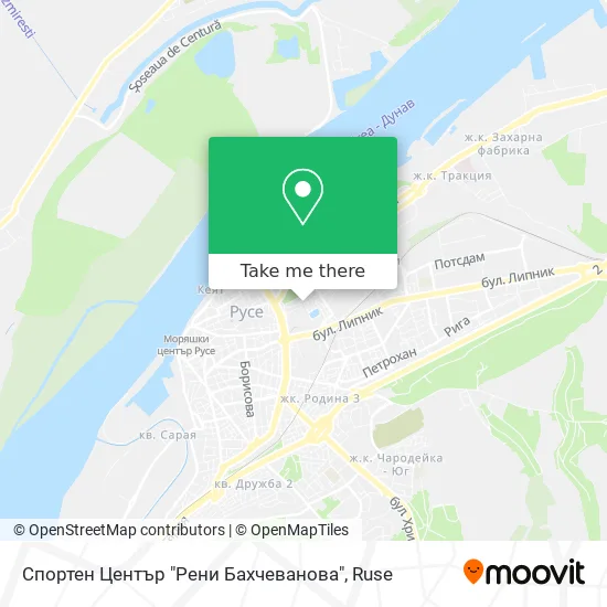 Спортен Център "Рени Бахчеванова" map