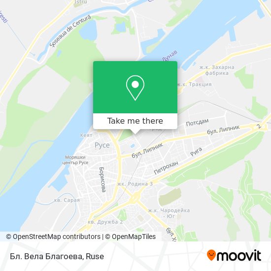 Бл. Вела Благоева map