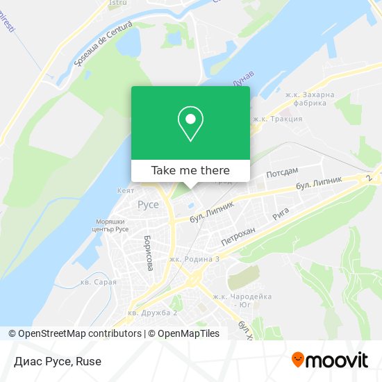 Диас Русе map