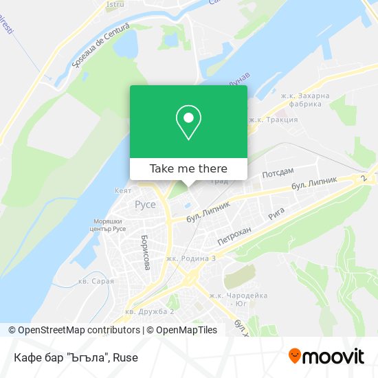 Кафе бар "Ъгъла" map