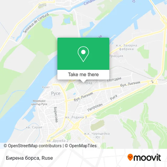 Карта Бирена борса