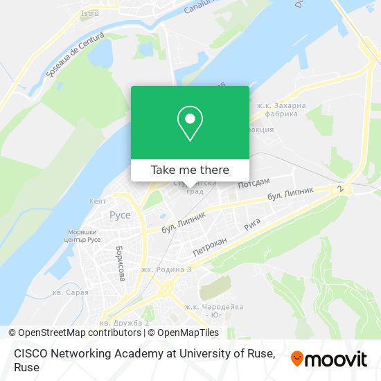 CISCO Networking Academy at University of Ruse map