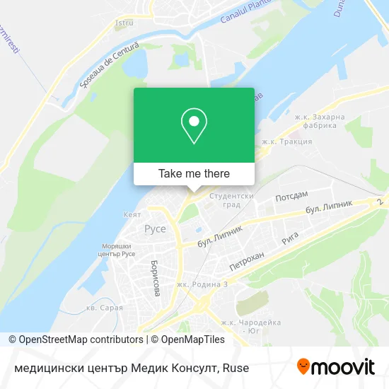 Карта медицински център Медик Консулт