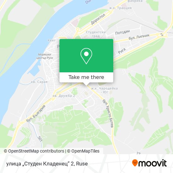 улица „Студен Кладенец“ 2 map