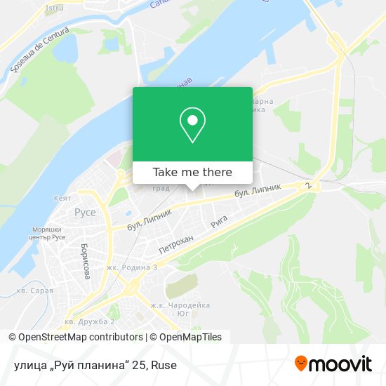 улица „Руй планина“ 25 map