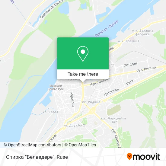 Карта Спирка "Белведере"