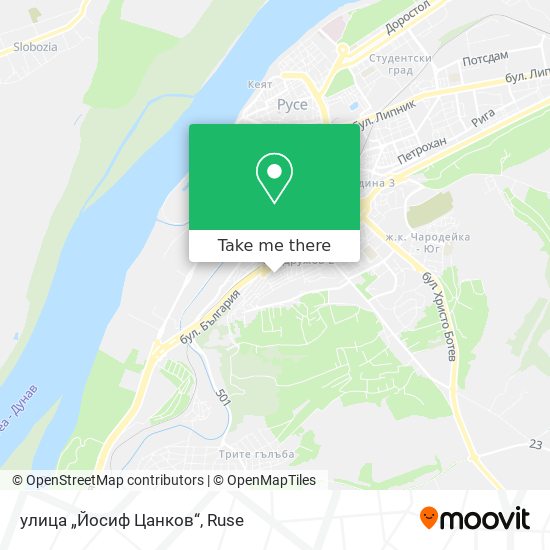 улица „Йосиф Цанков“ map