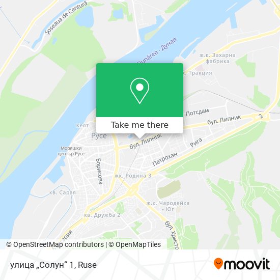 улица „Солун“ 1 map