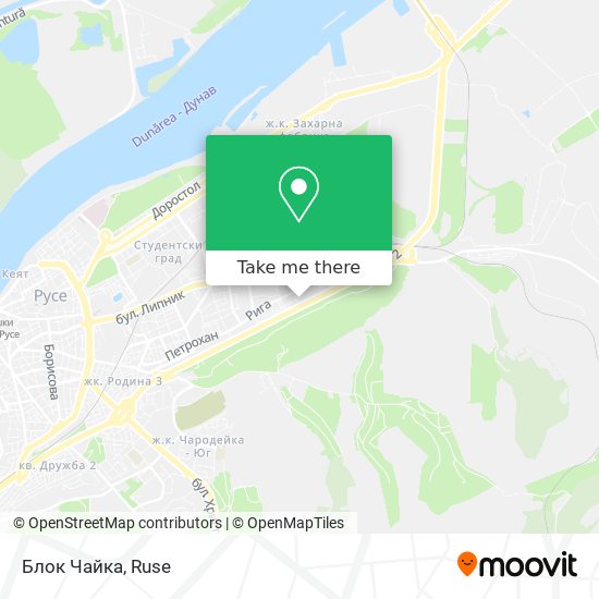 Блок Чайка map