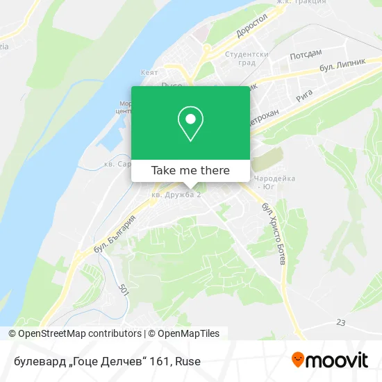 булевард „Гоце Делчев“ 161 map