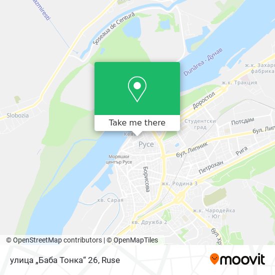 улица „Баба Тонка“ 26 map