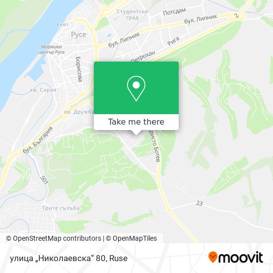 улица „Николаевска“ 80 map