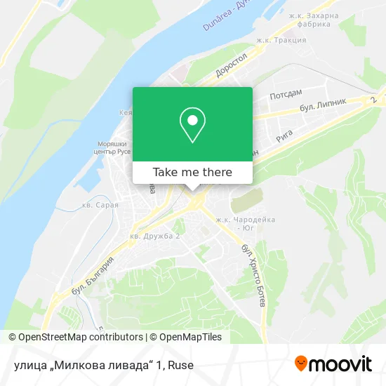 улица „Милкова ливада“ 1 map
