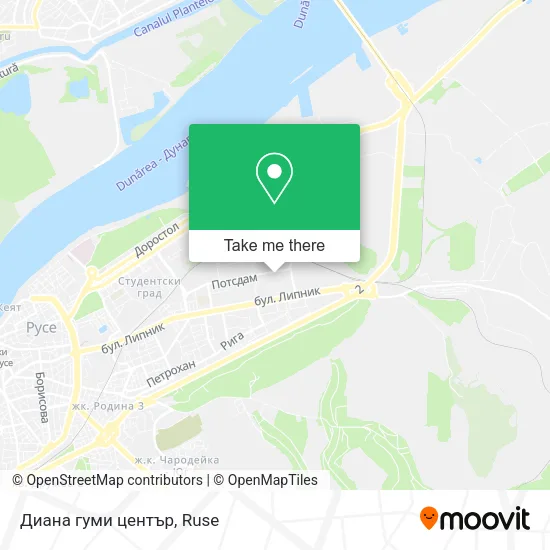 Карта Диана гуми център