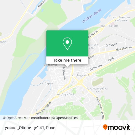 улица „Оборище“ 41 map