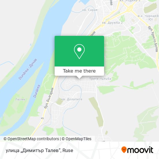 улица „Димитър Талев“ map