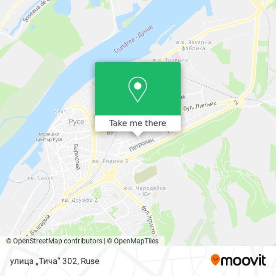 улица „Тича“ 302 map