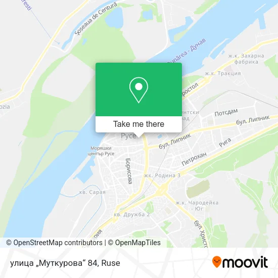 Карта улица „Муткурова“ 84