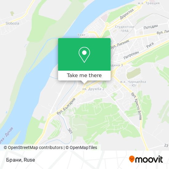 Брани map