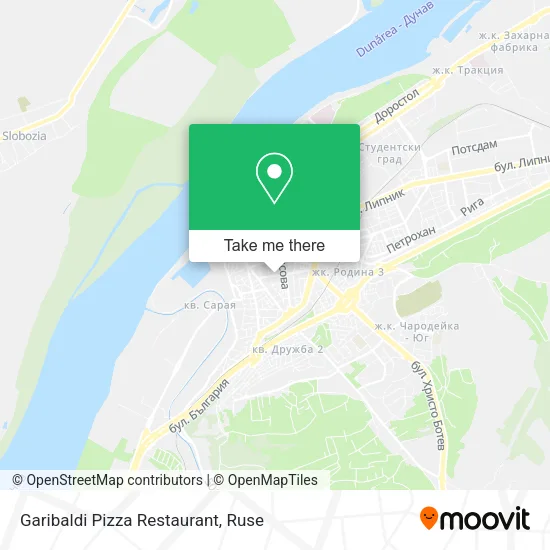 Карта Garibaldi Pizza Restaurant