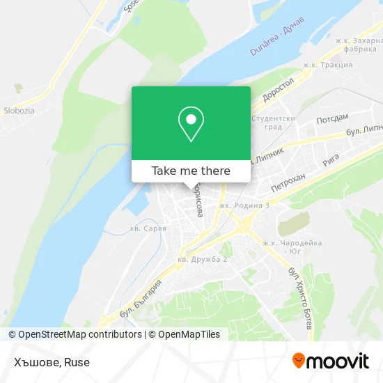 Хъшове map