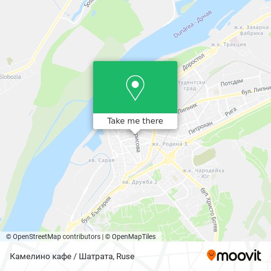 Камелино кафе / Шатрата map