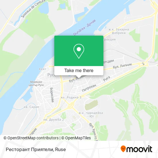 Ресторант Приятели map
