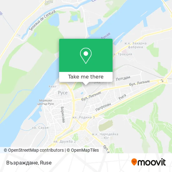 Възраждане map