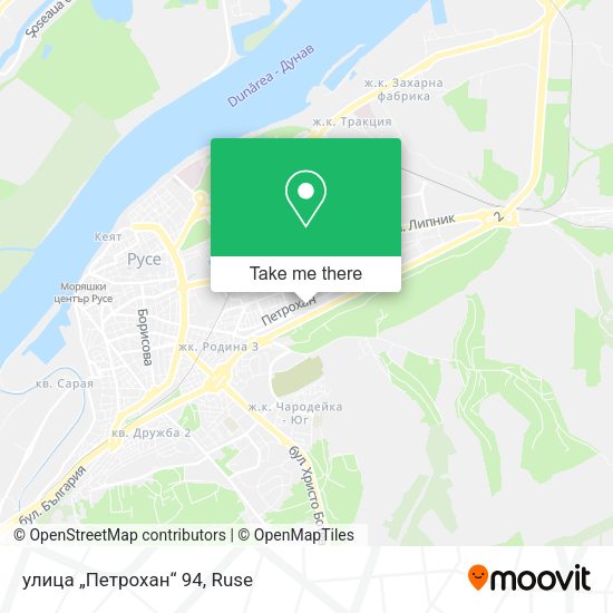 Карта улица „Петрохан“ 94