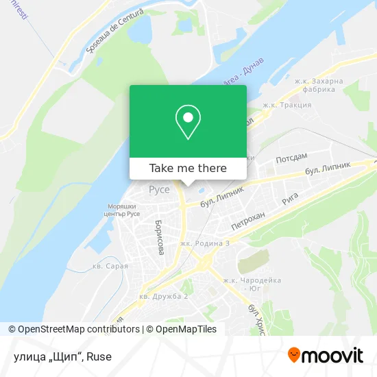улица „Щип“ map