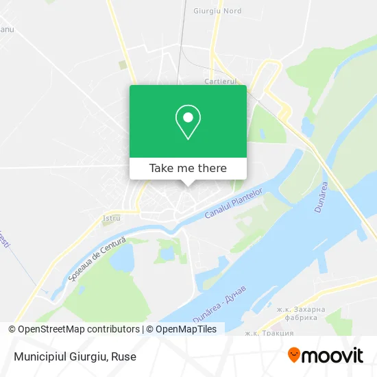 Карта Municipiul Giurgiu