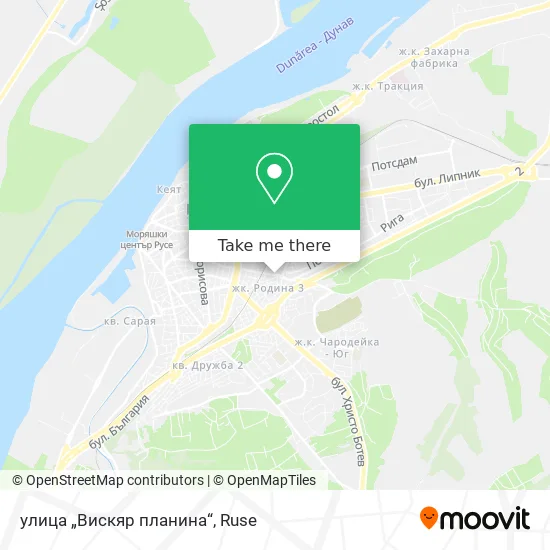 улица „Вискяр планина“ map