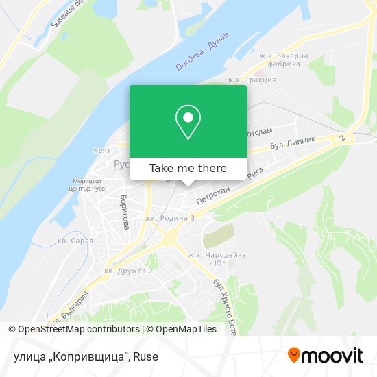 улица „Копривщица“ map