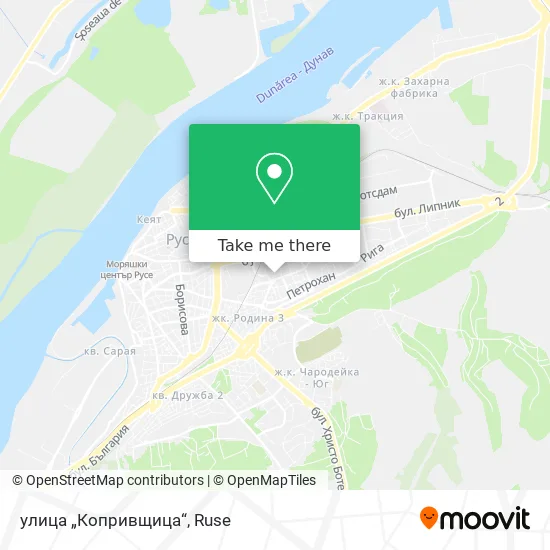 улица „Копривщица“ map