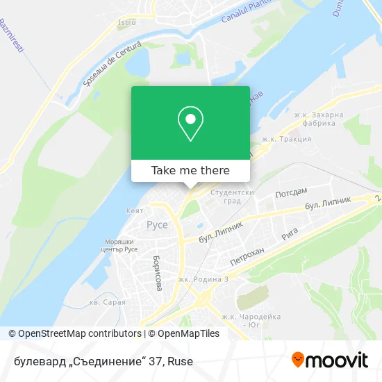 булевард „Съединение“ 37 map