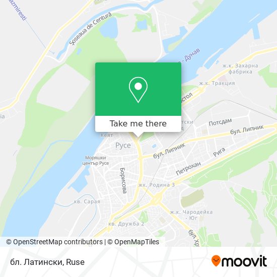 бл. Латински map