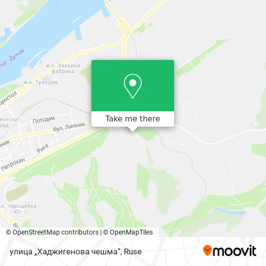 улица „Хаджигенова чешма“ map