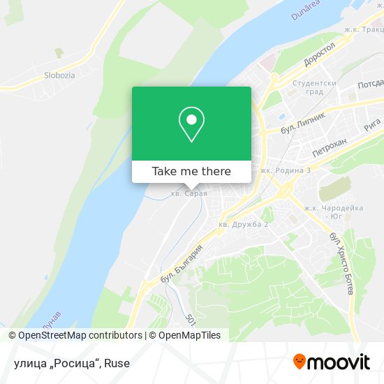 улица „Росица“ map